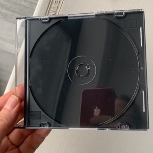 Square Clear CD Box For Custom Cover Protection Film Thin Slim Skinny